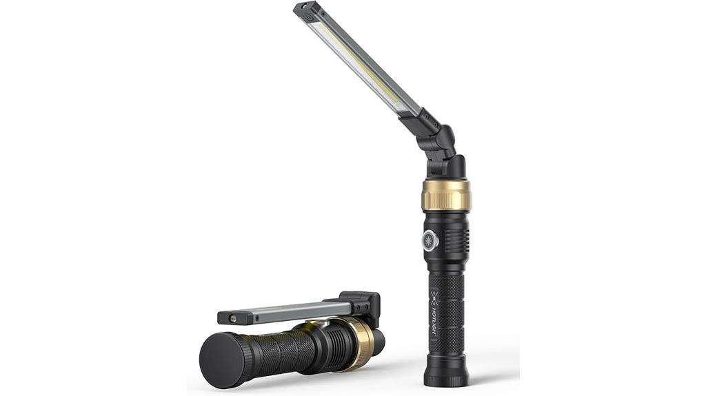 rotating magnet work light