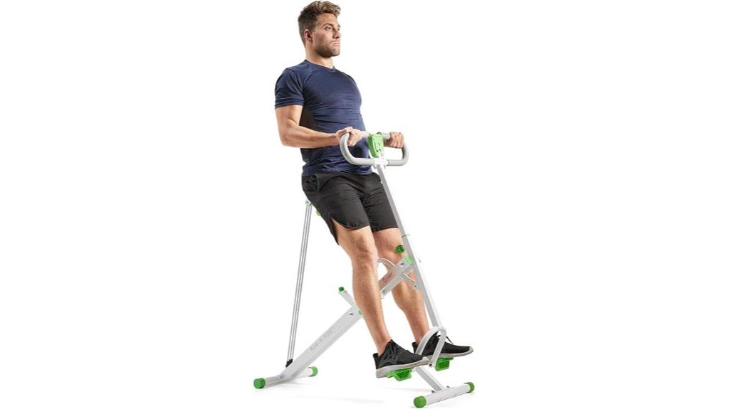 rowing and squatting trainer