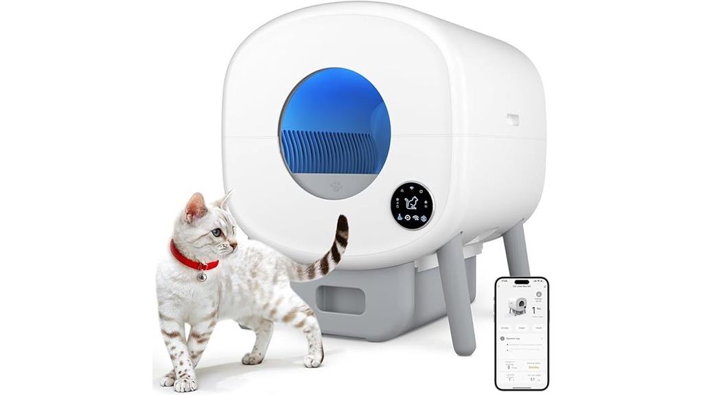 self cleaning cat litter box