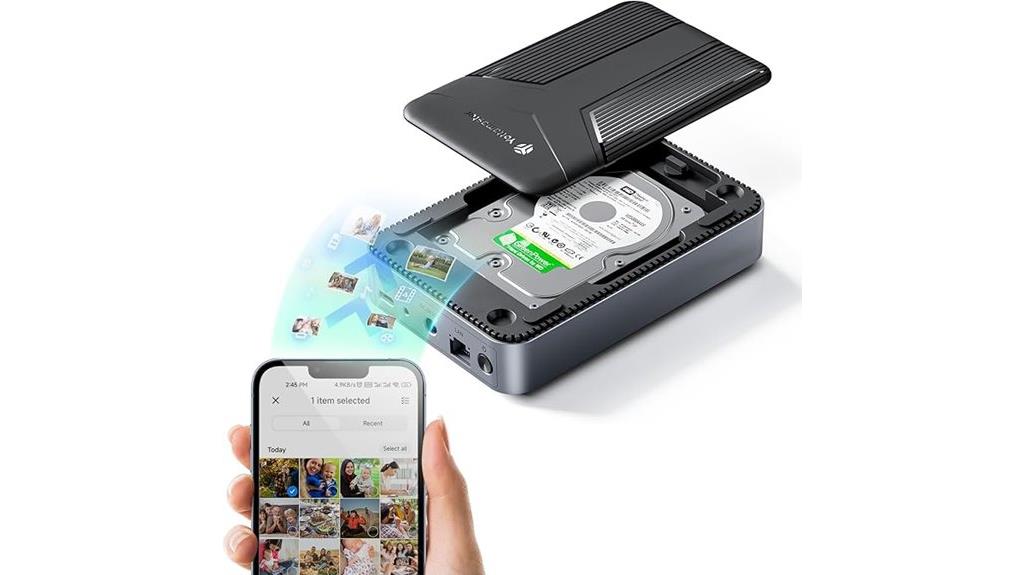 single bay nas storage