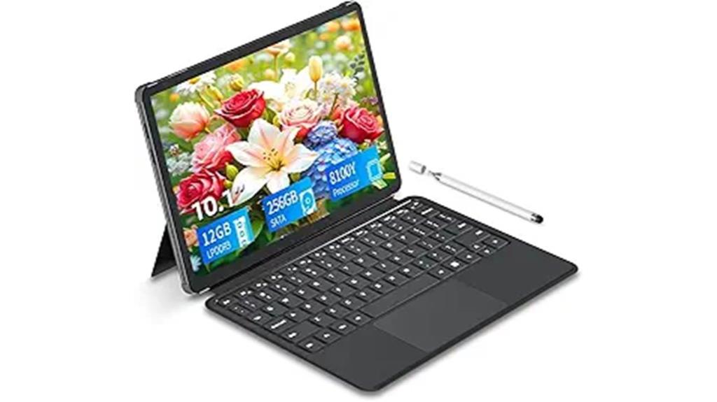 small touchscreen laptop with ample ram