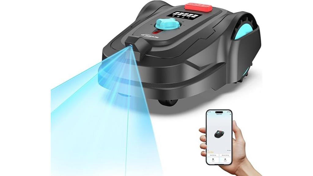 smart gps lawn mower