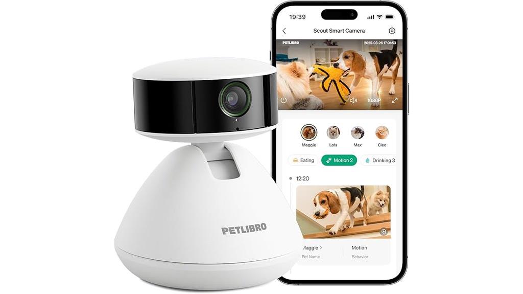 smart pet camera with app