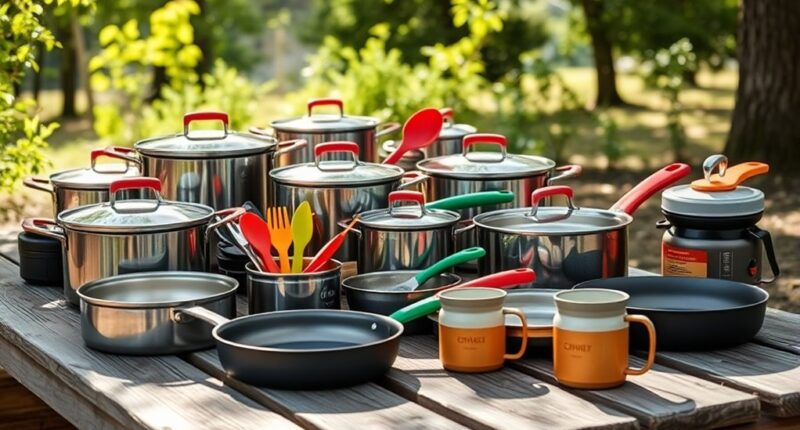top camping cookware sets
