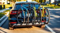 top hitch bike racks