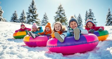 top inflatable snow tubes