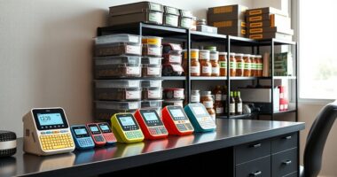 top label makers for organization