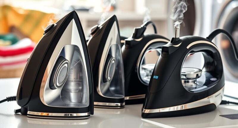 top steam irons for easy laundry