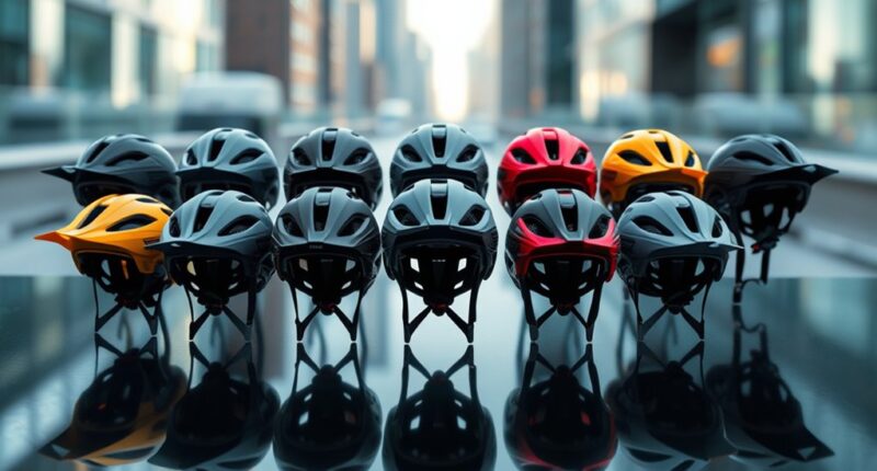 top stylish bike helmets