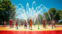 top summer splash pads