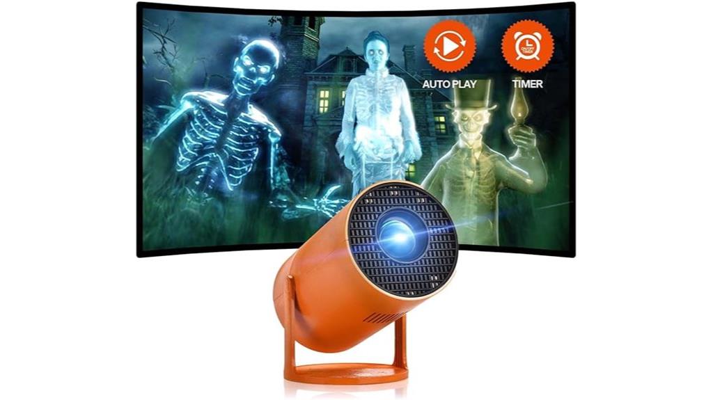 upgraded halloween projector