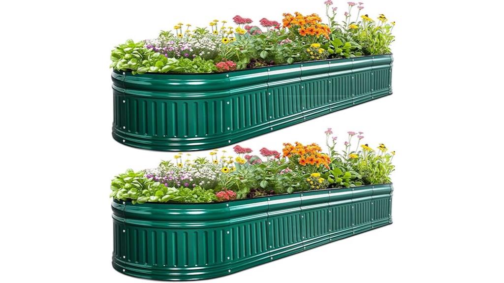 upgraded modular garden bed