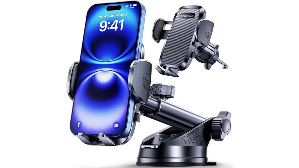 versatile car phone mount