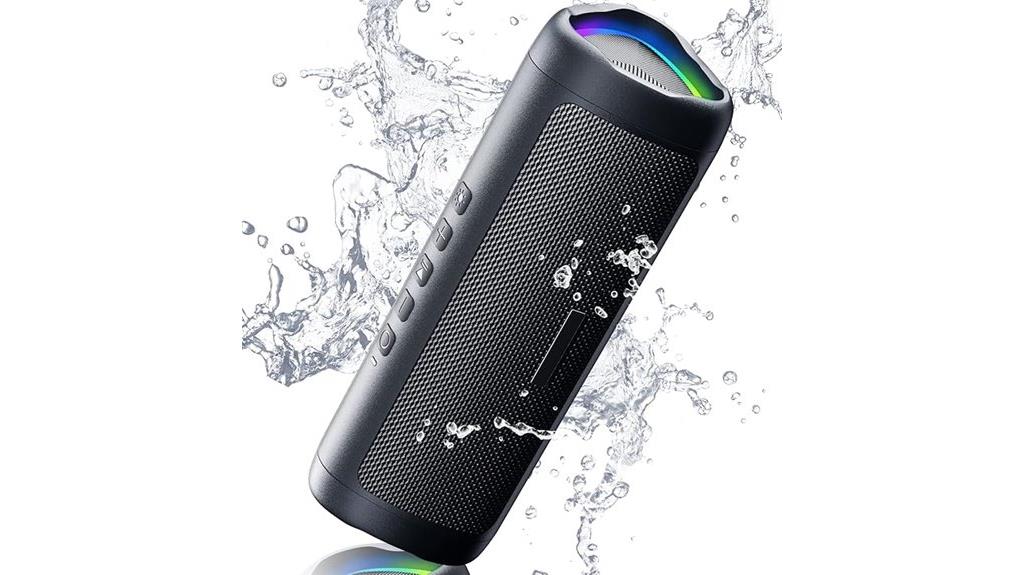 waterproof portable bluetooth speaker
