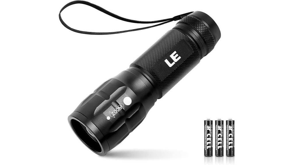 waterproof tactical led flashlight