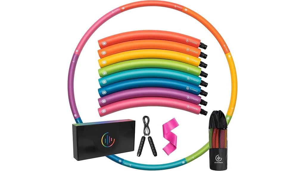 weighted adult hula set