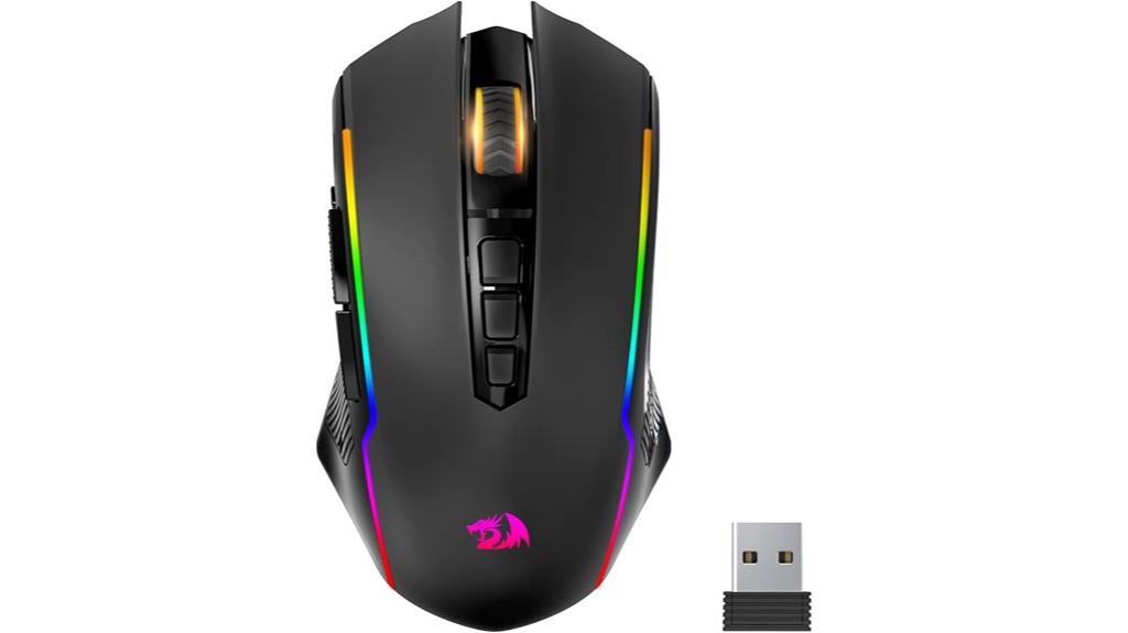 wireless gaming mouse features