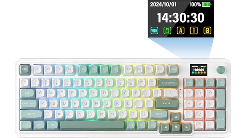 wireless mechanical gaming keyboard