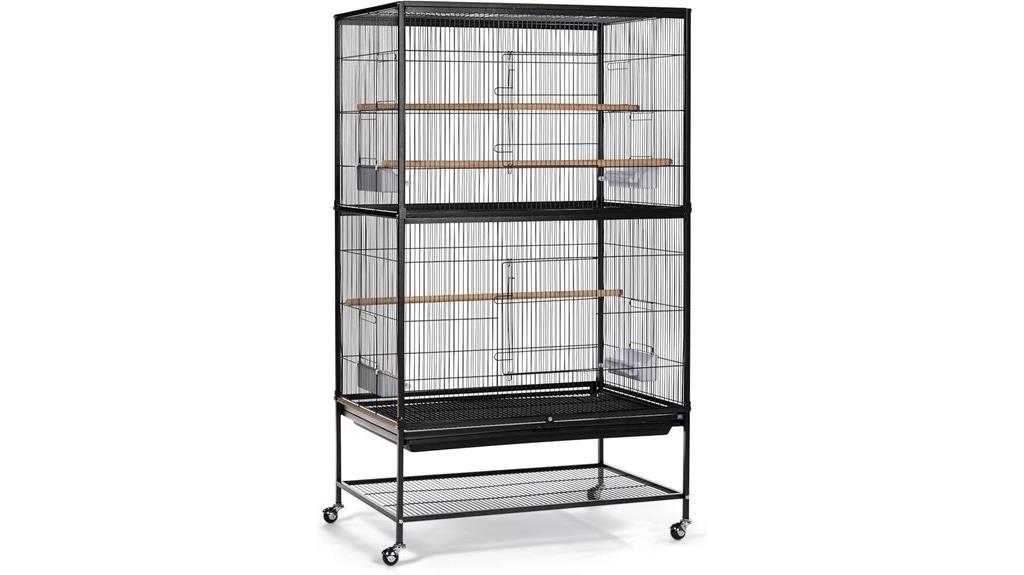 wrought iron bird cage