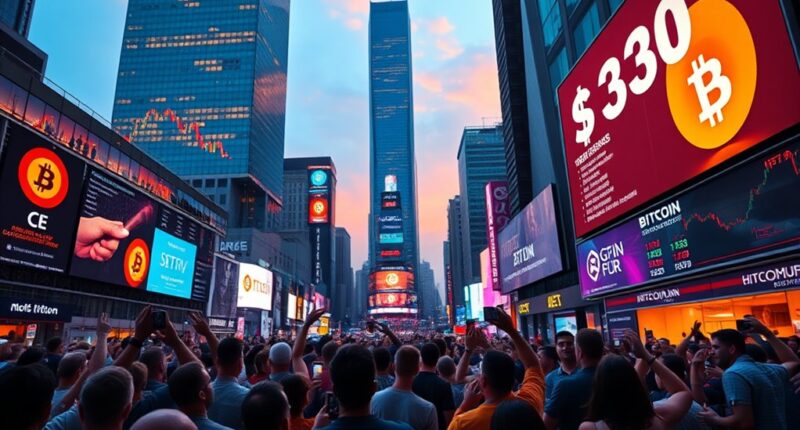 bitcoin hits 130k surge