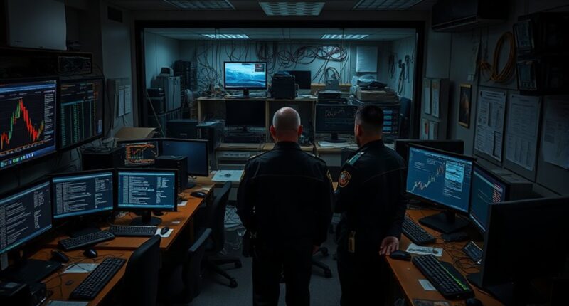 crypto trading ring shutdown