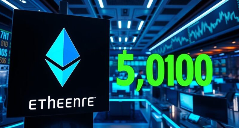 ethereum surpasses 5k