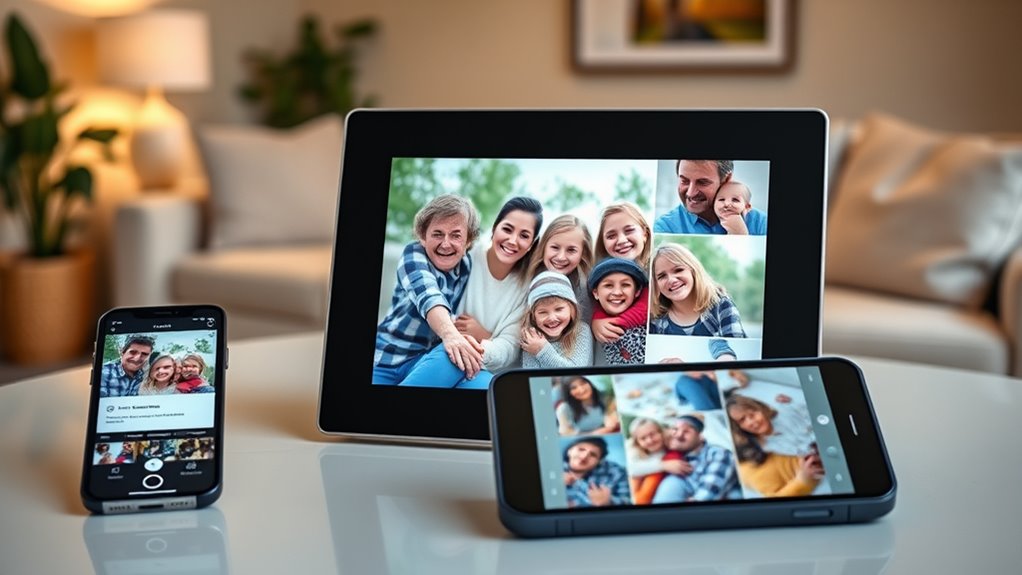 email photo sharing features