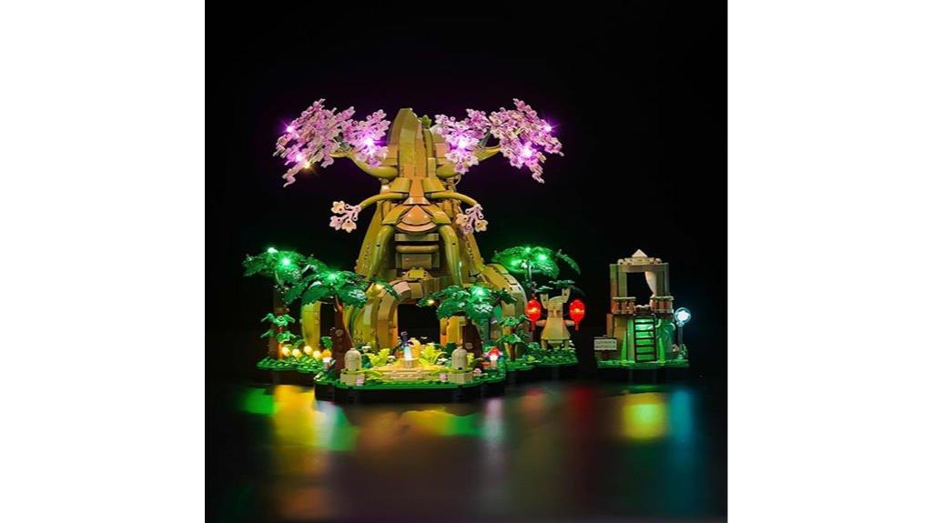 led light for lego tree