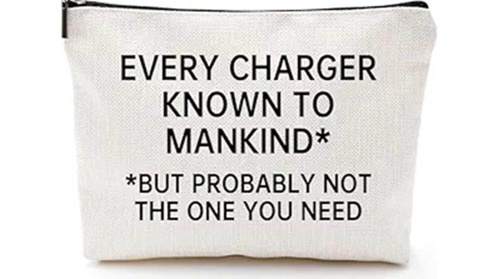 portable electronic accessories organizer