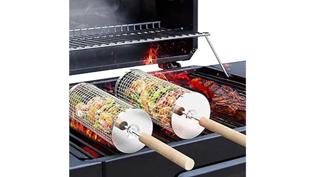 stainless steel roll grill