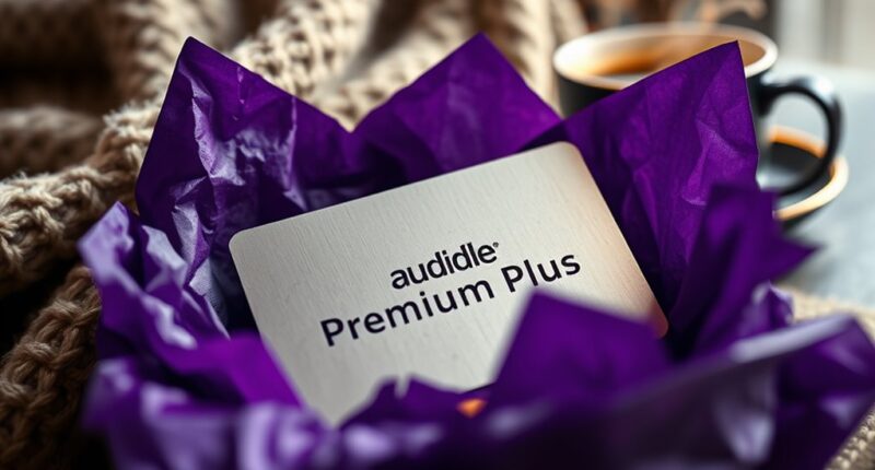 top audible premium gift