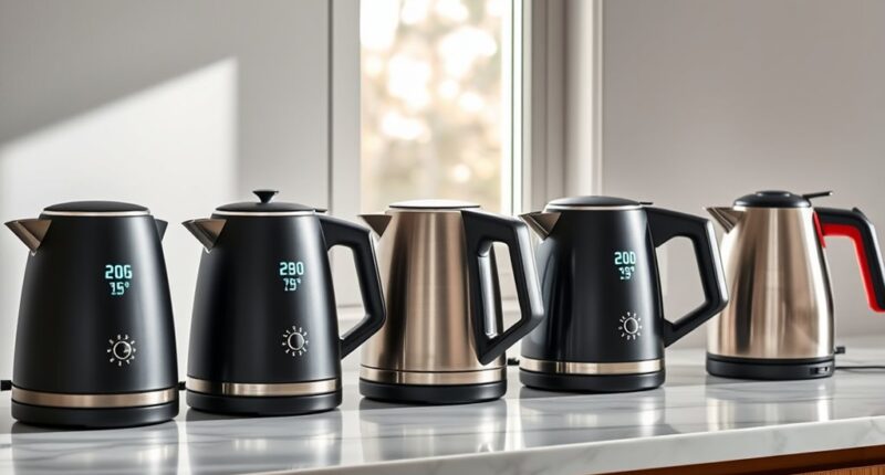 top electric kettles 2025