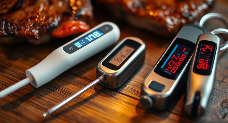 top grilling meat thermometers