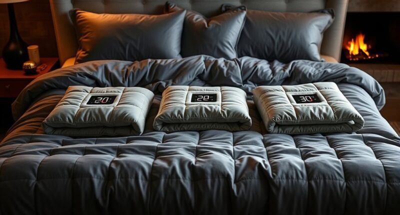 top king size electric blankets