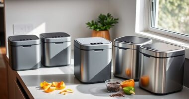 top kitchen compost bins