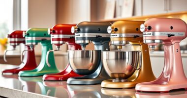 top kitchenaid mixer colors