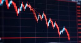 bear flag indicates decline