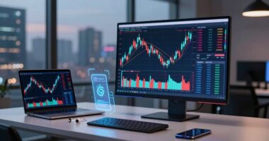 crypto and tech stock correlation