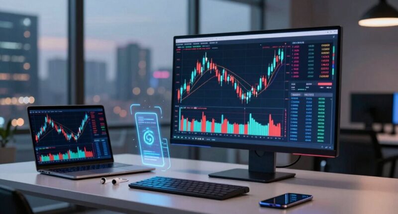 crypto and tech stock correlation