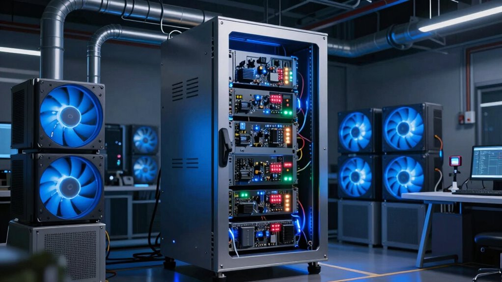 efficient airflow and cooling