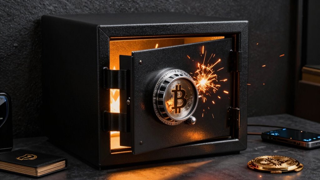fireproof storage safeguards bitcoin backups