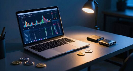 lighting enhances crypto visuals