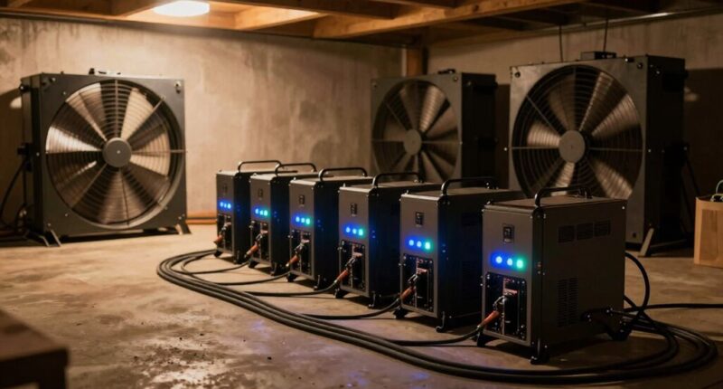 noise impact on home mining