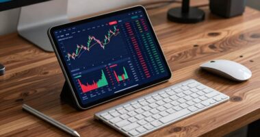 optimized crypto dashboard display