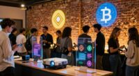 portable crypto event displays
