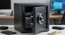 protects valuables from fire