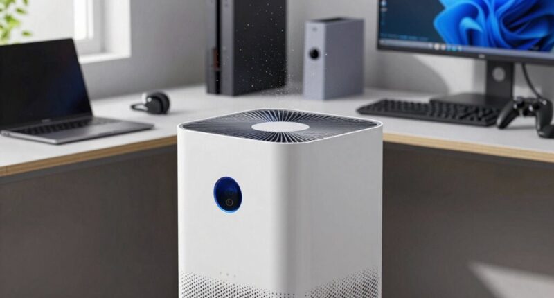 purifiers enhance electronics cleanliness