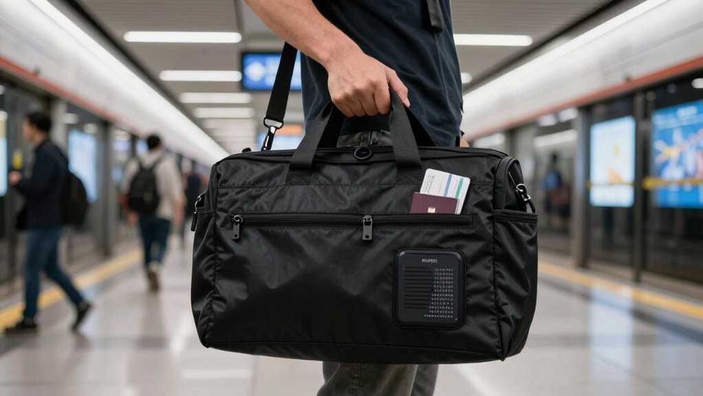 secure organized travel essentials