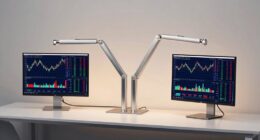 streamlined multi monitor workspace