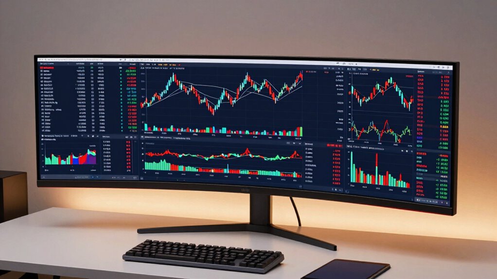 ultrawide monitors enhance trading efficiency